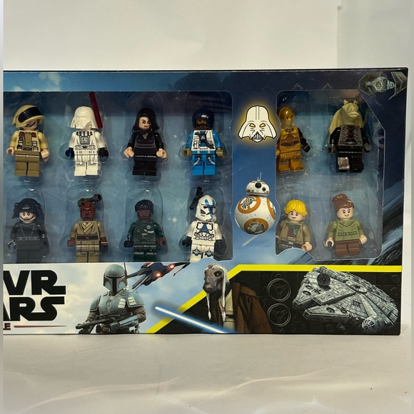 Star Wars Action Figures + Accessories Building Blocks Brick Mini Figure 24+ Pcs - Picture 4 of 11